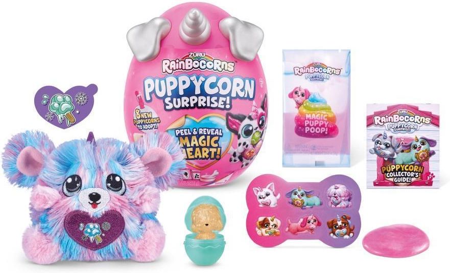 Zuru Rainbocorns Puppycorn Surprise Jajko Z Pluszowym Pieskiem - zdjęcie 4 Zuru Rainbocorns Puppycorn Surprise Jajko Z Pluszowym Pieskiem