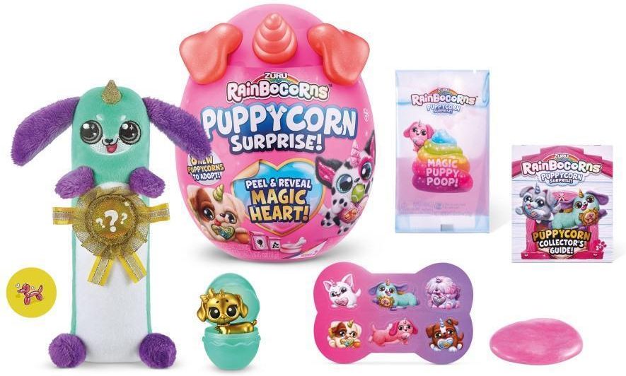 Zuru Rainbocorns Puppycorn Surprise Jajko Z Pluszowym Pieskiem - zdjęcie 6 Zuru Rainbocorns Puppycorn Surprise Jajko Z Pluszowym Pieskiem