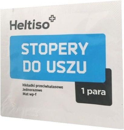 Medicinae Sp. Z O.O. Heltiso Stopery Plastyczne Do Uszu, 1 Para