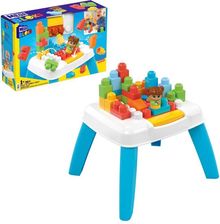 Mega Bloks Stolik z klockami „Buduj i zrzucaj” HHM99