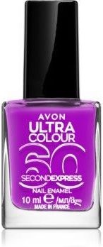 Avon Ultra Colour 60 Second Express Szybkoschnący Lakier Do Paznokci Odcień Ultraviolet 10ml