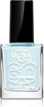 Avon Ultra Colour 60 Second Express Szybkoschnący Lakier Do Paznokci Odcień Blue My Mind 10ml