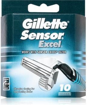 Gillette Sensor Excel Zapasowe Ostrza 10 Szt.