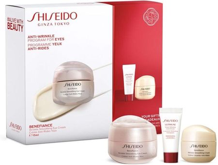 Shiseido Benefiance Wrinkle Smoothing Eye Cream Zestaw Upominkowy Do Skóry Dojrzałej