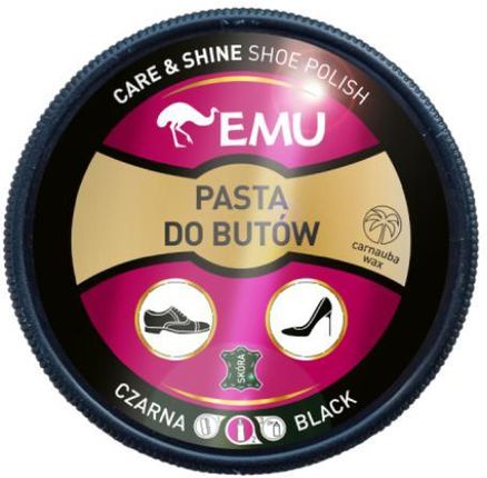 Vaco Retail Emu Pasta Do Butów W Puszce Czarna 50ml