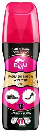 Vaco Retail Emu Pasta Do Butów W Płynie 2W1 Czarna 75ml
