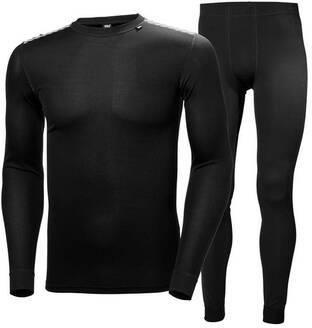 Helly Hansen Comfort Light Baselayer Zestaw Czarny