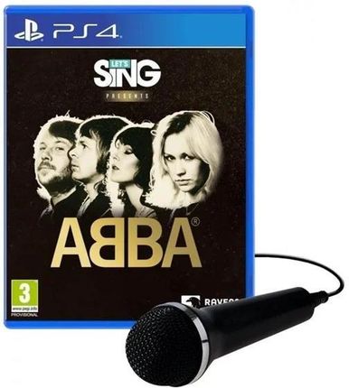 Let's Sing ABBA + 1 Mikrofon (Gra PS4)