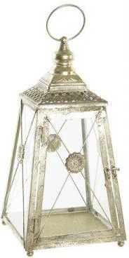 Dkd Home Decor Lampa Szkło Złoty Metal (18X18 36 Cm) 21285127