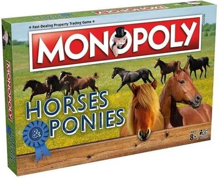 Winning Moves Monopoly Horses & Ponies (wersja angielska)