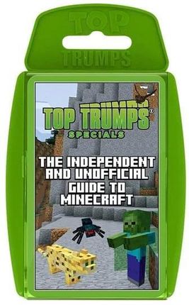 Winning Moves Top Trumps Card Game The Independent & Unofficial Guide to Minecraft (wersja angielska)