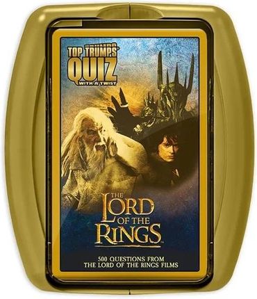 Winning Moves Top Trumps Quiz Game Card Game The Lord of the Rings (wersja angielska)