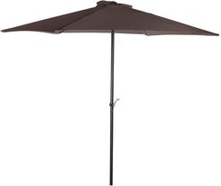 Slnečník Dkd Home Decor Brązowy Czarny Poliester Stal 300X300X250cm