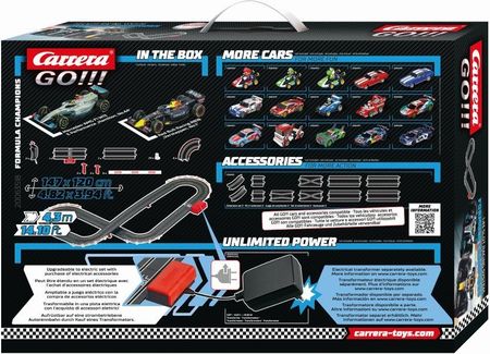 carrera go 最長8.4m ACアダプター付フルセット carrera go 最長8.4m ACアダプター付フルセット1:43 【公式通販】