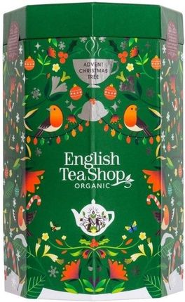 English Tea Shop Kalendarz Adwentowy Tree 25x2g