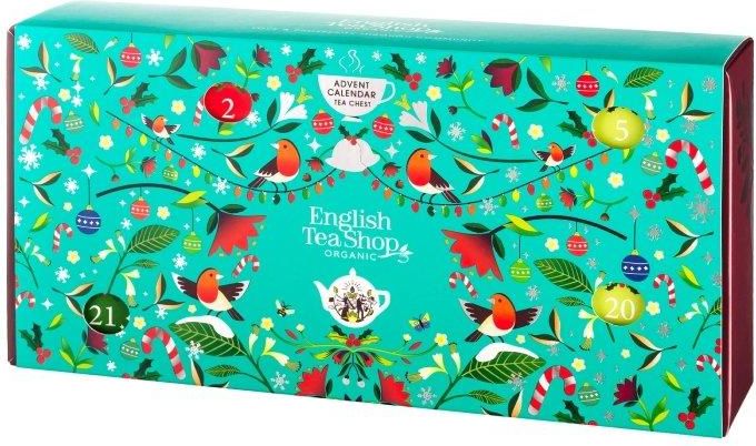 English Tea Shop Kalendarz Adwentowy Chest 25x2g