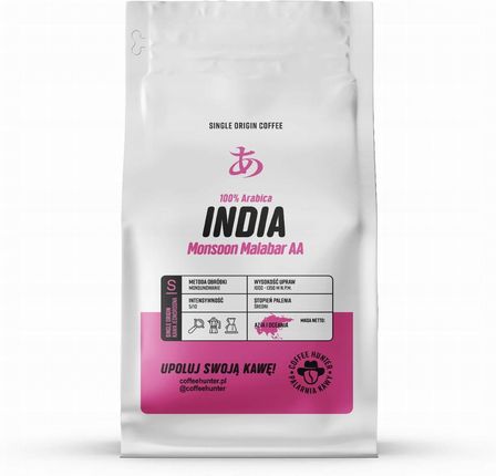Coffee Hunter India Monsoon Malabar Aa 250G
