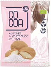 Cocoa Migdały W Białej Polewie Kokosowej Z Solą Bio 70G