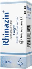 Rhinazin 0.1% krople do nosa 10ml - Alergia