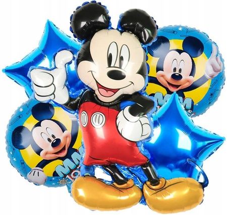 Disney Balon Foliowy Zestaw Myszka Miki Mickey Duży 78Cm