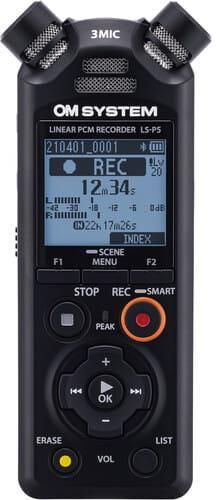 Rejestrator dźwięku PCM OM SYSTEM LS-P5 | Zestaw filmowca - zdjęcie 1 Rejestrator dźwięku PCM OM SYSTEM LS-P5 | Zestaw filmowca