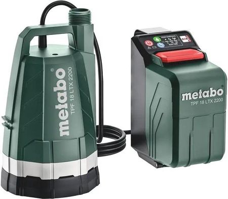 Pompa zanurzeniowa Metabo TPF 18 LTX 2200 (bez akumulatora i ładowarki)