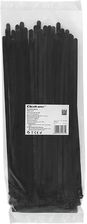 Opaski zaciskowe wielorazowego użytku trytytki odpinane 7.2x300mm 100 szt. czarne