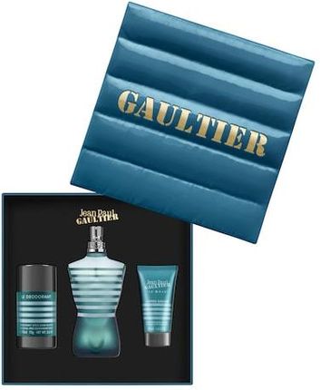 Jean Paul Gaultier Le Male Zestaw Świąteczny Woda Toaletowa 125 ml + Balsam Po Goleniu 50 ml + Dezodorant W Sztyfcie 75G