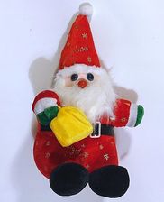 Zdjęcie Mikołaj gwiazdor z prezentem figurka maskotka 25cm - Zakroczym