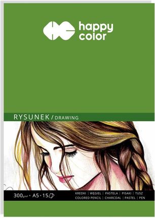 Happy Color Blok Do Rysunku Art A5 15 Ark 300G