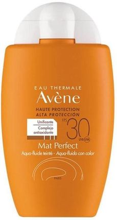 Avene Matujący Krem Przeciwsłoneczny Do Twarzy Eau Thermale Aqua Fluid Perfect Mat Color Spf 30 50ml