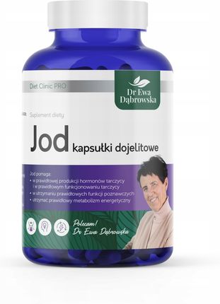 Dr Ewa Dąbrowska Jod Jodek Potasu 180kaps.