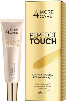 More4Care Perfect Touch Kryjący Podkład Rozświetlający 101 Ivory 30 ml