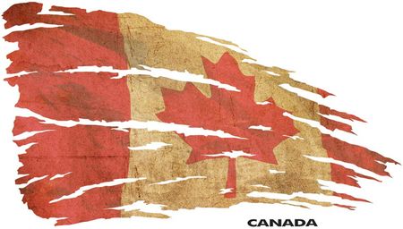 Motonet Kanada Flaga Kanady Canada Naklejka Uv