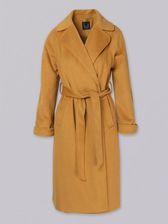 Zdjęcie Miodowy płaszcz damski - Osieczna