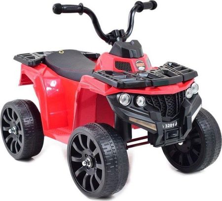 Super-Toys Quad Sport Na Akumulator Miękkie Siedzenie Miękkie Koła/Brj3201 Czerwony