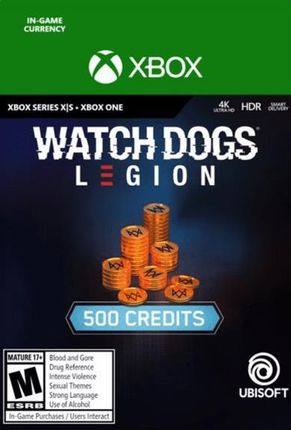 Watch Dogs Legion - 500 WD Credits Pack (Xbox)