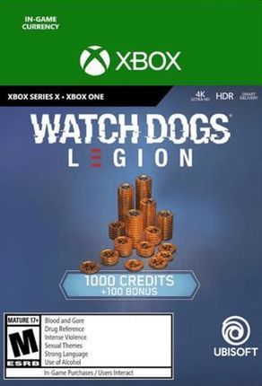 Watch Dogs Legion - 1100 WD Credits Pack (Xbox)