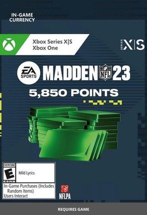 MADDEN NFL 23: 5850 Madden Points - Xbox One, Xbox Series X