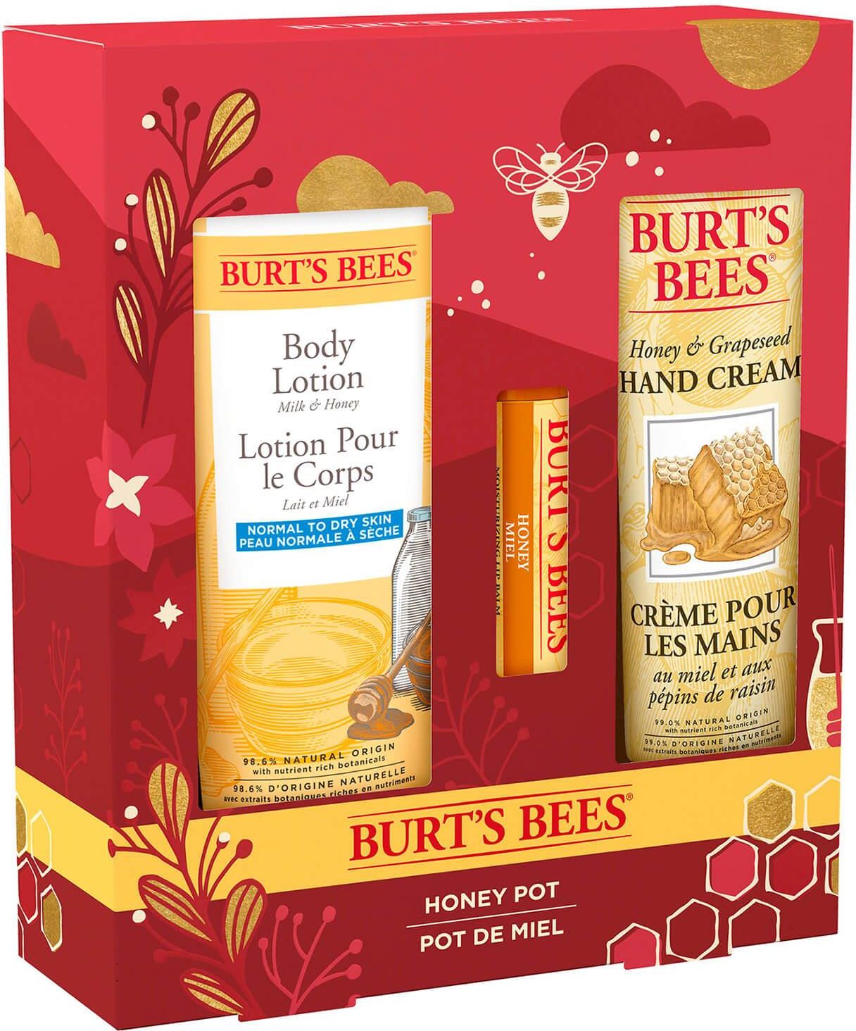 Zestaw dla kobiety Burt's Bees Honey Pot Gift Set Opinie i ceny na Ceneo.pl
