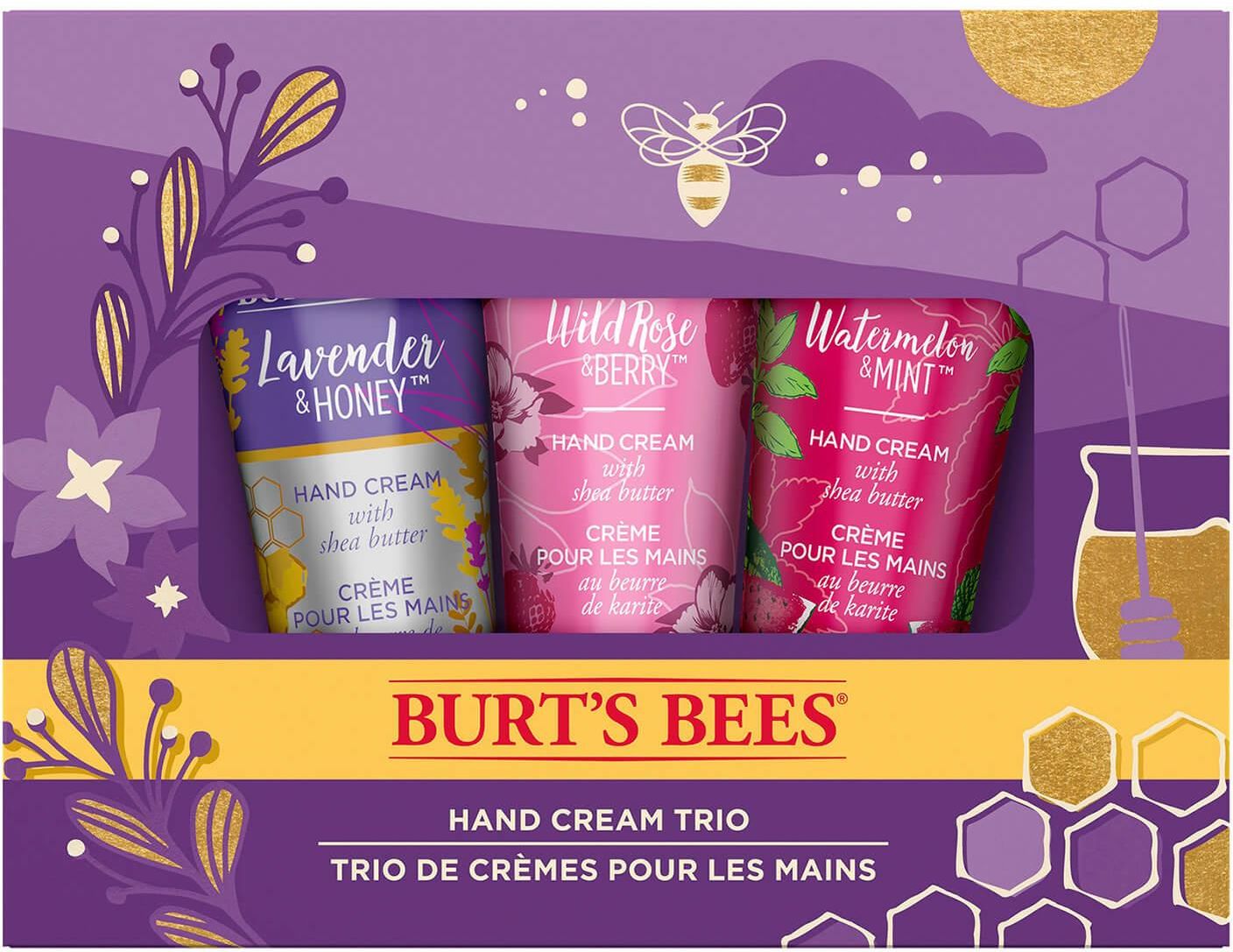 Burt's Bees Hand Cream Trio Gift Set - opinie i ceny na Ceneo.pl