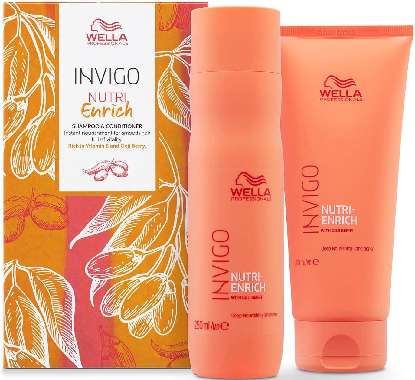 Zestaw Dla Kobiety Wella Professionals Invigo Nutri Enrich Duo Gift Set