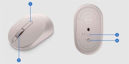 Dell MS3320W рожевий (570ABPY) - фото 6