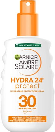 Garnier Ambre Solaire Hydra 24H Protect Nawilżający Spray Ochronny SPF 30 200ml
