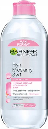 Garnier Skin Naturals Płyn Micelarny 3w1 dla skóry wrażliwej 700 ml