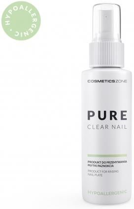 Cosmetics Zone Cleaner odtłuszczacz hipoalergiczny Pure Clear Nail 100ml