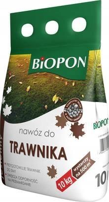Biopon Nawóz Granulat Jesienny Do Trawnika 10Kg