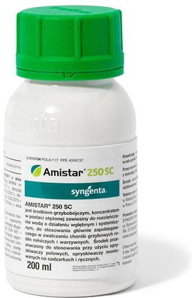Amistar 250 Sc 200Ml Środek Grzybobójczy