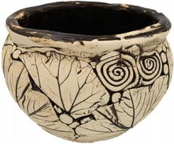 Donica ceramiczna Nimfa (handmade) - Doniczki handmade