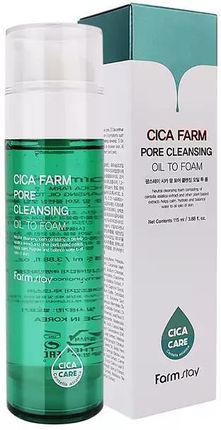Farmstay Cica Farm Pore Cleansing Oil To Foam Pianka Do Mycia Twarzy 115Ml